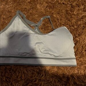 Avia Light Gray Sports Bra